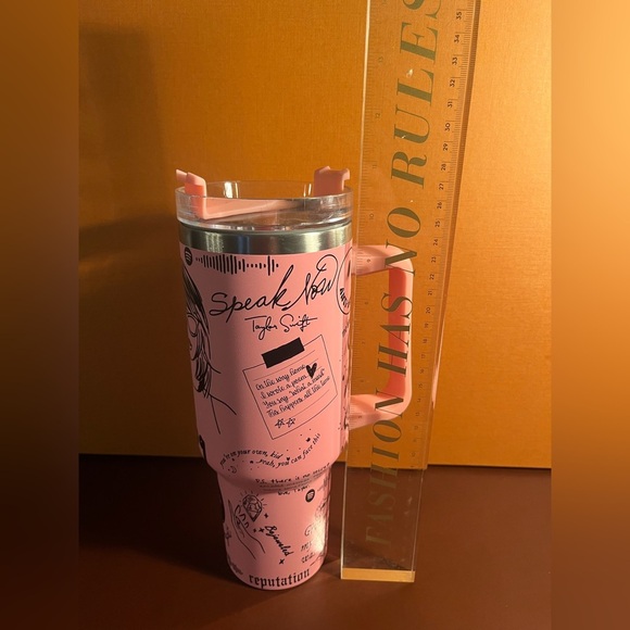 TAYLOR SWIFT ๐ pink Tumbler ๐ - Picture 3 of 6
